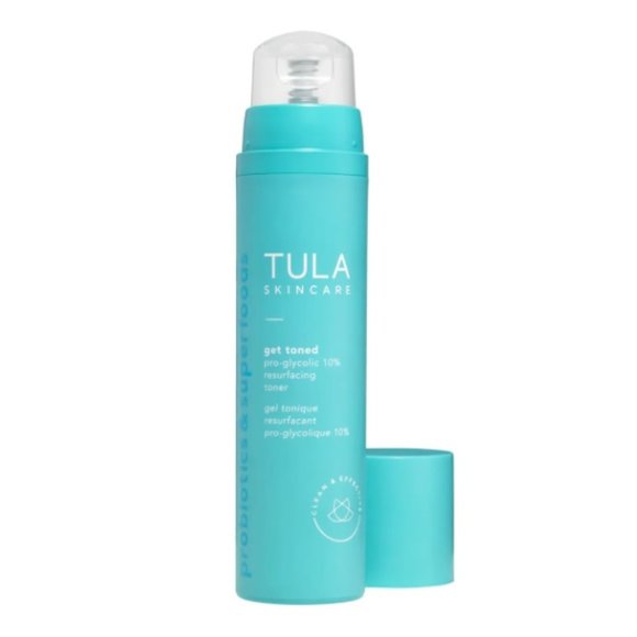 Tula Get Toned Pro-Glycolic 10% Resurfacing Toner, PH-Balancing, NEW -Mini 30 ml - Picture 5 of 9